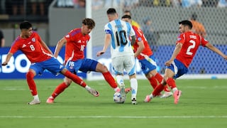 “Messi contra el mundo”: la foto viral que dejó el Argentina - Chile por la Copa América