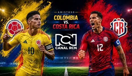 Canal RCN EN VIVO GRATIS — dónde ver partido Colombia vs. Costa Rica EN DIRECTO por TV abierta y Fútbol Online