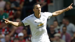 Manchester United ganó 3-1 a Bournemouth con gol de Zlatan por Premier League