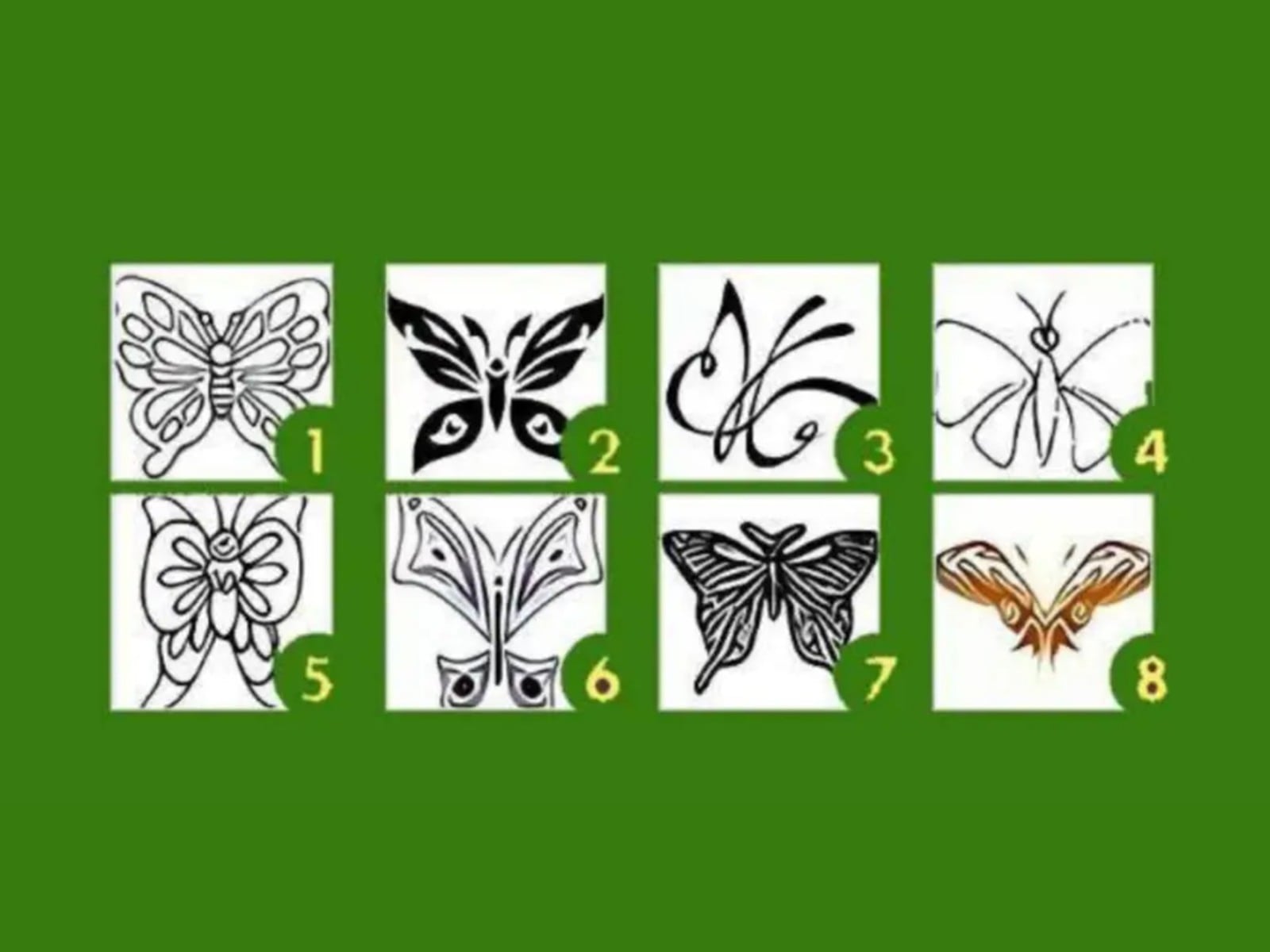 TEST VISUAL | Esta imagen muestra una gran cantidad de mariposas. Elige una. (Foto: namastest.net)