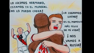 Facebook viral: la historieta que revela el camino de Aldo Corzo rumbo al Mundial [VIDEO]