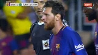 Lionel Messi y Deulofeu en primera sociedad: el buen gol en el Gamper ante Chapecoense