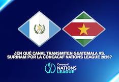 📡 ¿En qué canal transmiten Guatemala vs. Surinam EN VIVO por la Concacaf Nations League 2026?