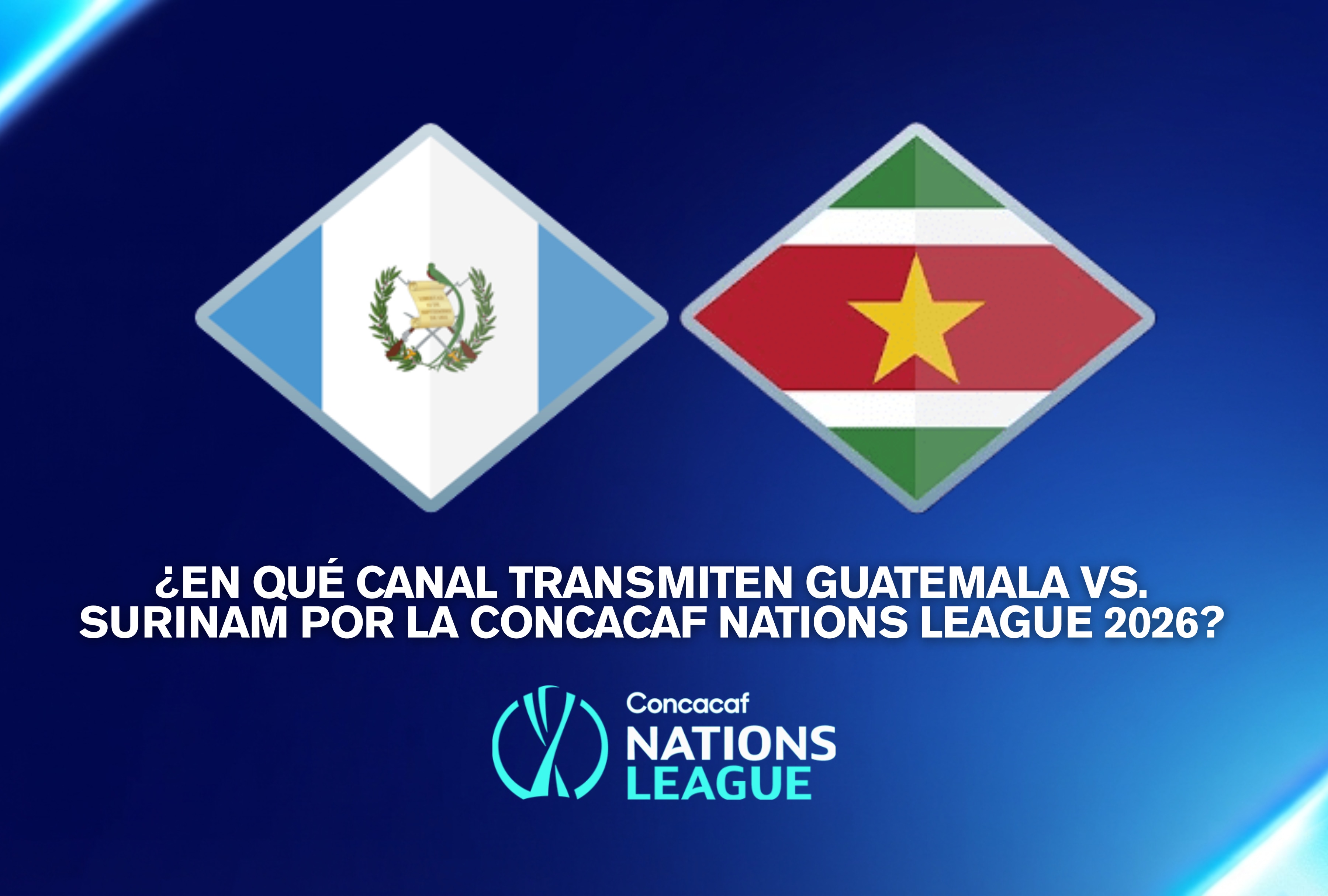Vista panorámica del estadio luciendo un lleno total minutos antes del pitazo inicial entre las selecciones de Guatemala y Surinam por el torneo oficial de la Concacaf. | Crédito: concacaf.com / Composición Depor