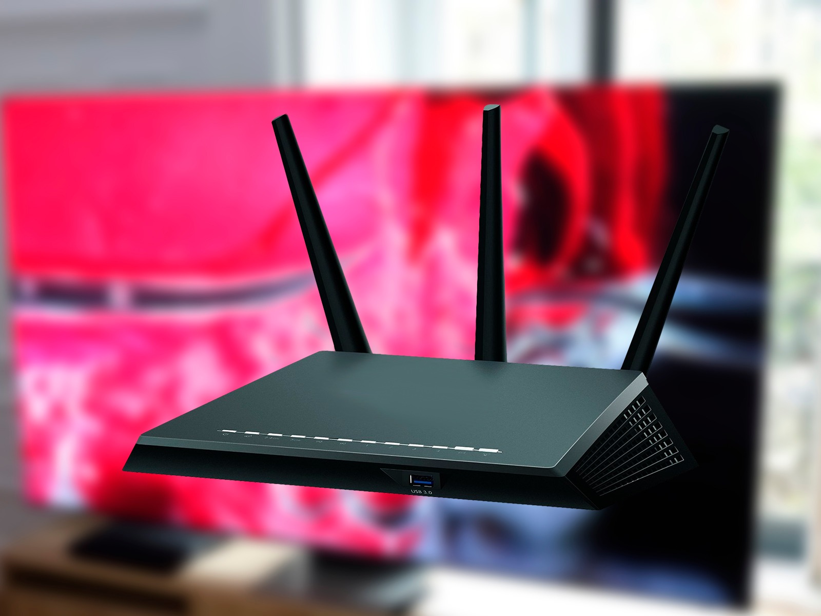 WIFI | Si eres de las personas que tienes su router al lado del televisor, conoce por qué debes retirarlo ahora mismo de allí. (Foto: Composición)