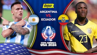 Mira Argentina vs Ecuador EN VIVO vía DSports, TV Pública, ECDF y Fútbol Libre TV