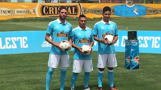 Sporting Cristal presentó oficialmente a Joel Sánchez, Mauricio Viana y Renzo Garcés