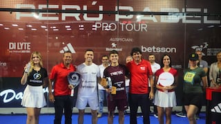 Histórico: el pádel peruano coronó a sus primeros campeones nacionales