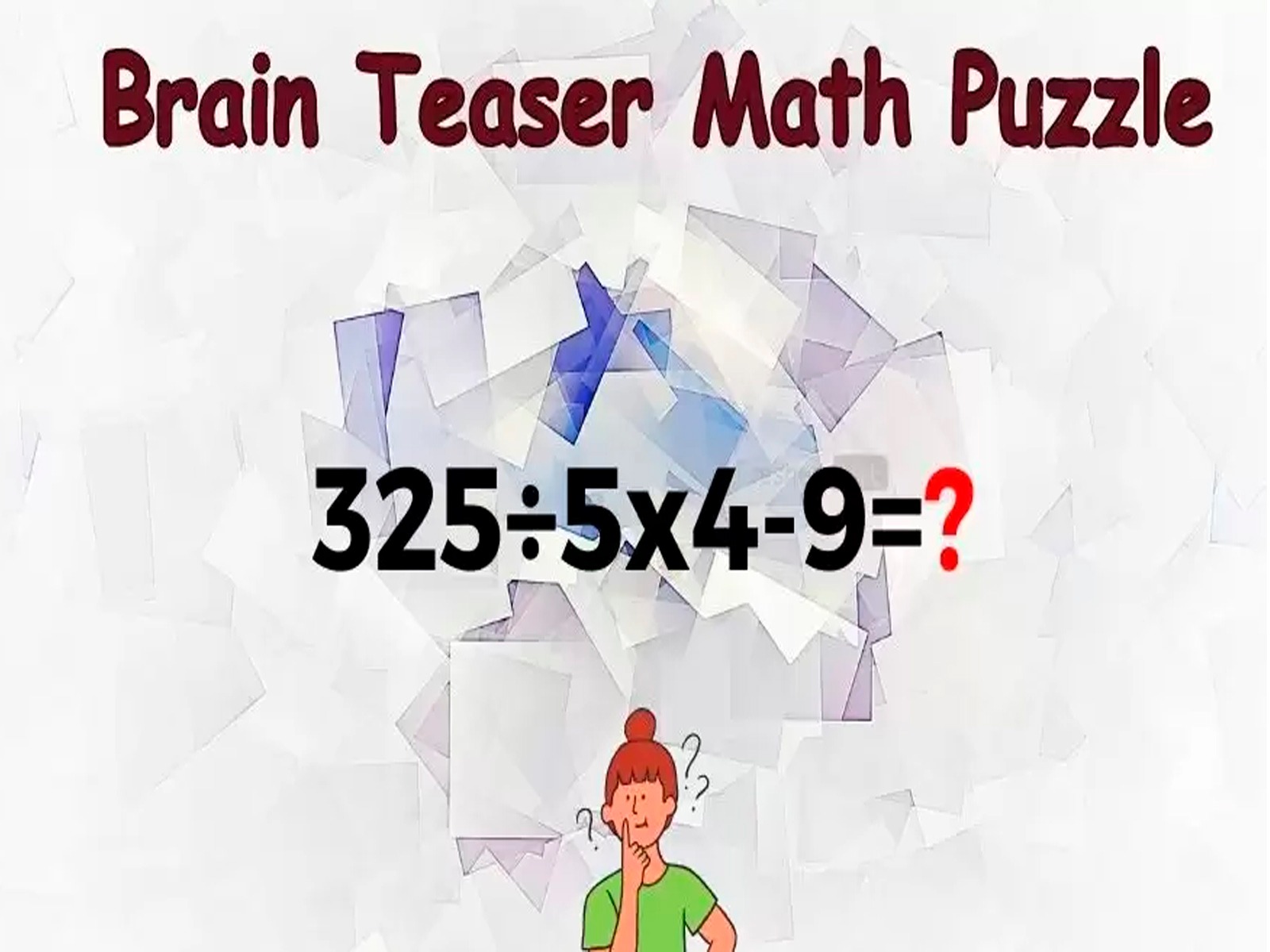 RETO MATEMÁTICO | Concéntrate y trata de conseguir el resultado en pocos segundos. | Foto: fresherslive