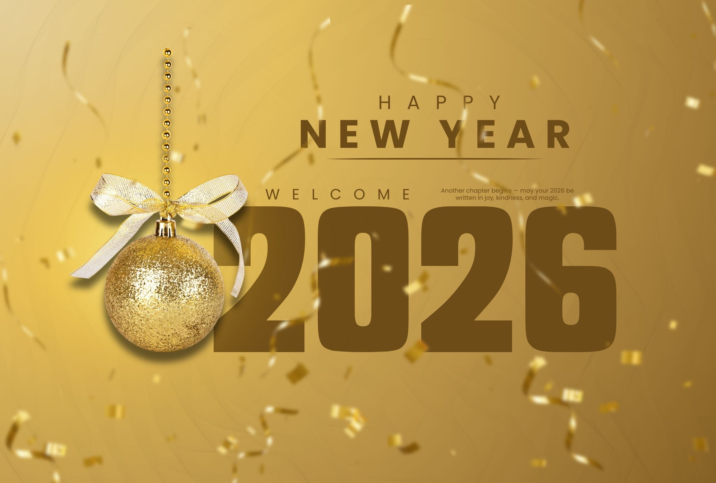 ESTADOS UNIDOS, 31/12/2025.- Dejo atrás lo que fue y avanzo hacia el 2026 con esperanza, valentía y determinación. FOTO DE CANVA.COM