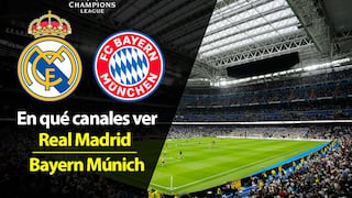 ¿En qué canal pasaron Real Madrid - FC Bayern por semifinal de la Champions League?