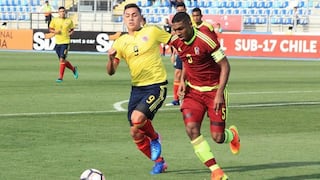 Colombia igualó 0-0 con Venezuela y todavía depende de sí mismo en el Sudamericano Sub 17