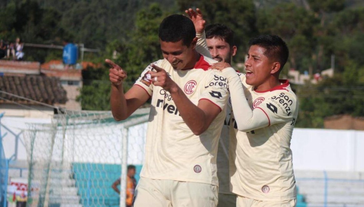 Koichi Aparició marcó el gol del empate de UTC vs Sport Huancayo. (Foto: Jany Arana / Ovación)