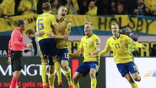 Dio la sorpresa: Suecia venció 1-0 a Italia por la ida del repechaje al Mundial Rusia 2018