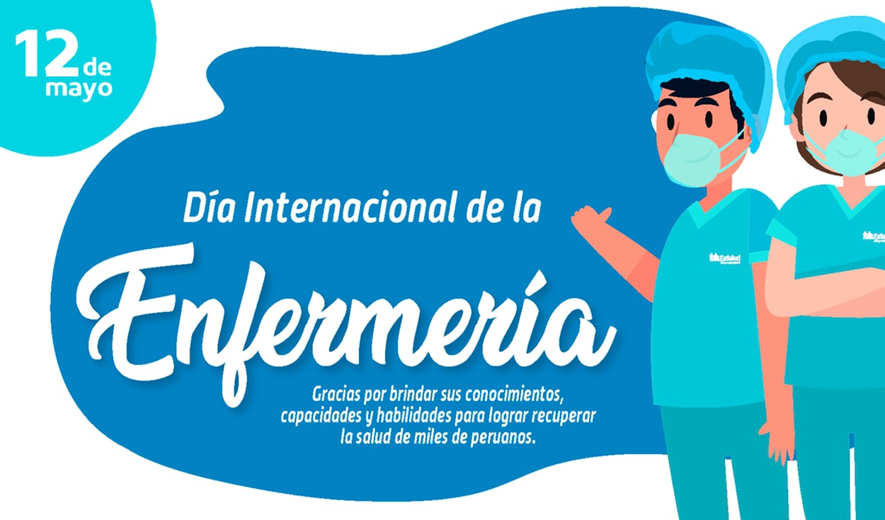 Feliz Día de la Enfermería: día de enfermera y enfermero (Foto: EsSalud).