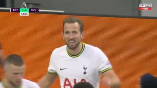 La ‘macana’ del Manchester City en defensa que terminó en un gol histórico de Harry Kane [VIDEO]
