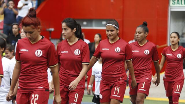 Rechazan la medida: jugadoras del equipo femenino de Universitario arremetieron contra la administración crema