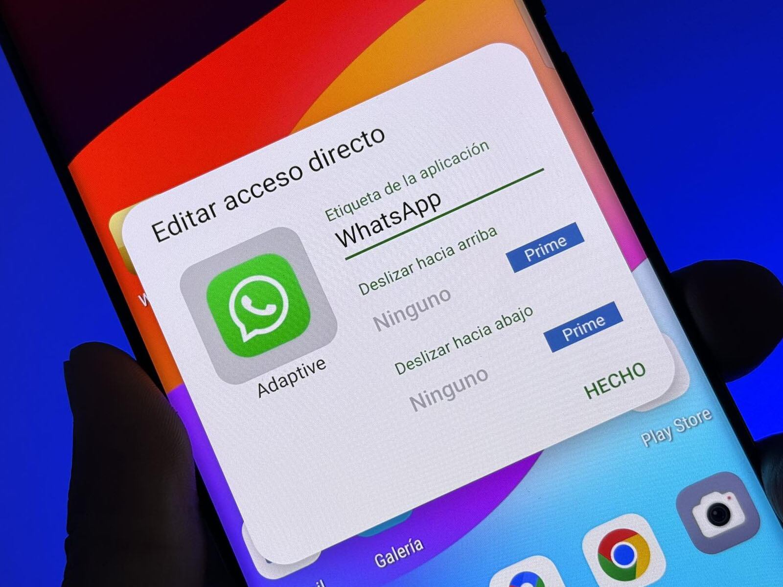 WHATSAPP | Realiza los pasos para cambiar el ícono de WhatsApp. (Foto: Depor - Rommel Yupanqui)