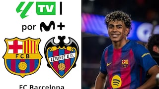 Movistar Plus televisó el partido FC Barcelona 4-2 Levante por LaLiga 2026/27 en España
