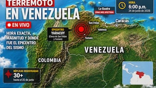🔴 Terremoto en Venezuela EN VIVO hoy, 25/06/2026 - hora exacta, magnitud y dónde fue el epicentro del último sismo