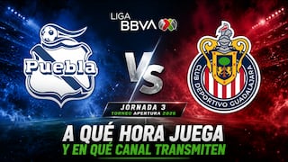 ¿A qué hora juega y en qué canal transmiten Puebla vs. Chivas Guadalajara por el Torneo Apertura 2026 de la Liga MX?