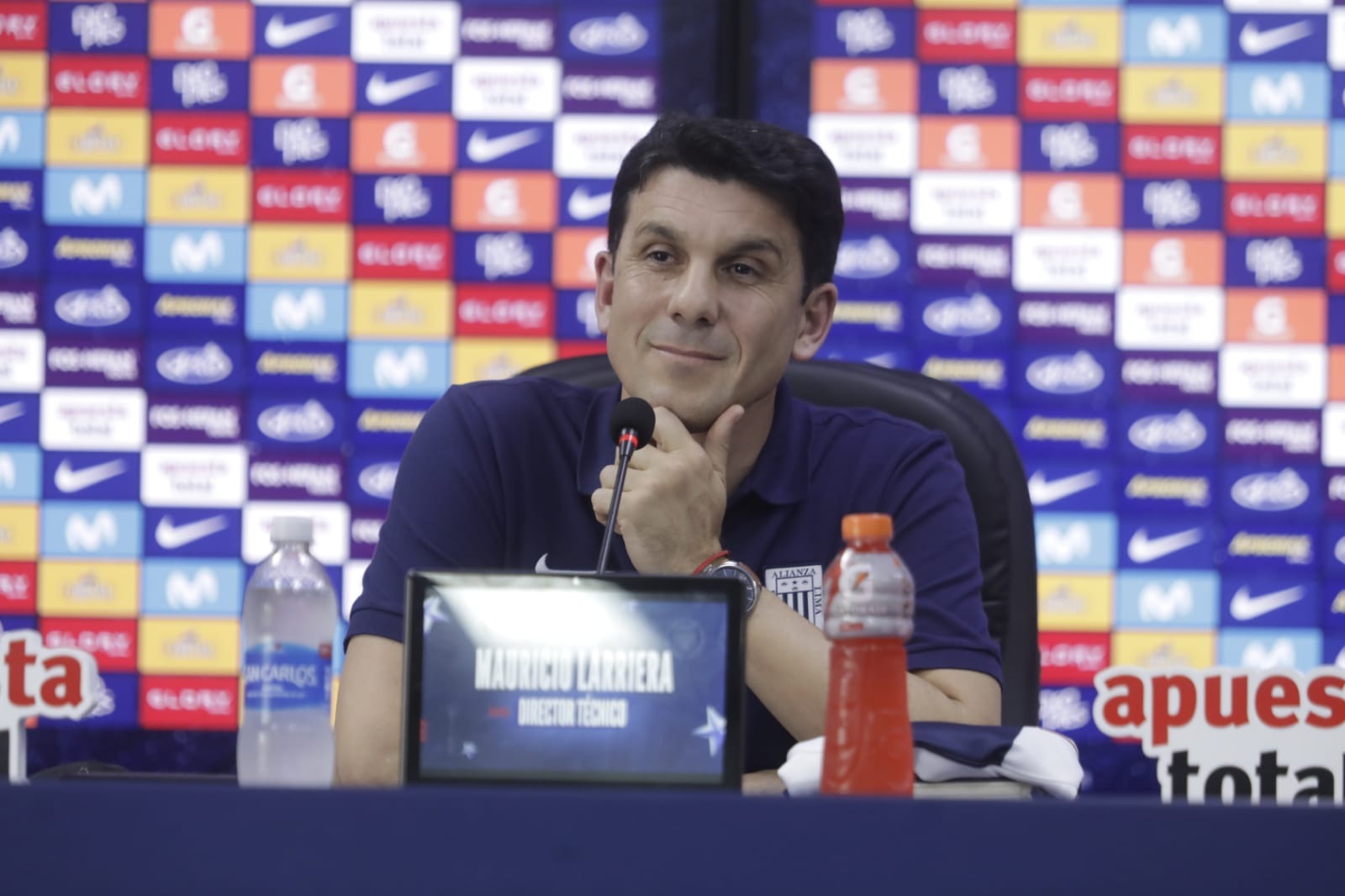 Mauricio Larriera fue presentado como DT de Alianza Lima (Foto: Julio Reaño/GEC)