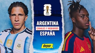 Canales de TV para ver hoy Argentina vs. España, por la gran final del Mundial 2026