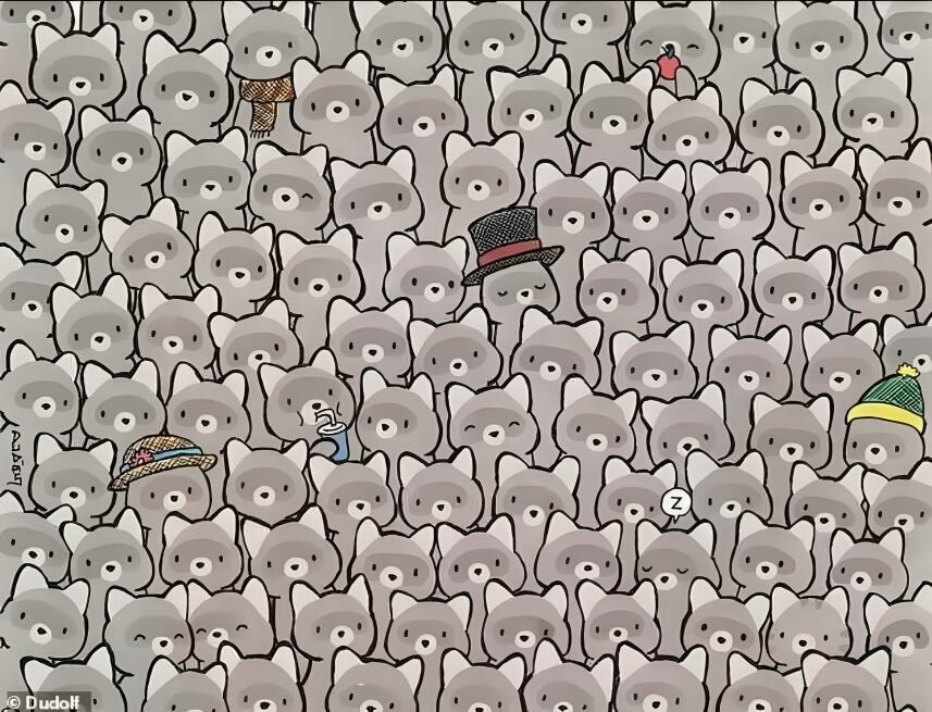 ¿Podrás encontrar al gato oculto en la imagen? Solo las personas con alto coeficiente lo consiguen (Foto: GenialGuru)