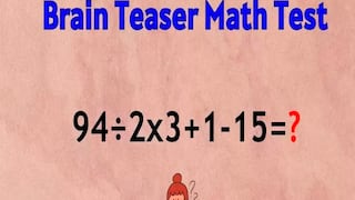 Enfócate en el reto matemático: resuelve la ecuación planteada en solo 7 segundos