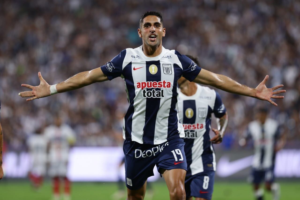 Pablo Sabbag lleva 9 goles con Alianza Lima en este 2023, entre Liga 1 y Copa Libertadores. (Foto. Jesús Saucedo / GEC)