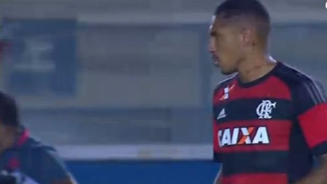 Flamengo: Guerrero falló clara ocasión de gol en Torneo Carioca