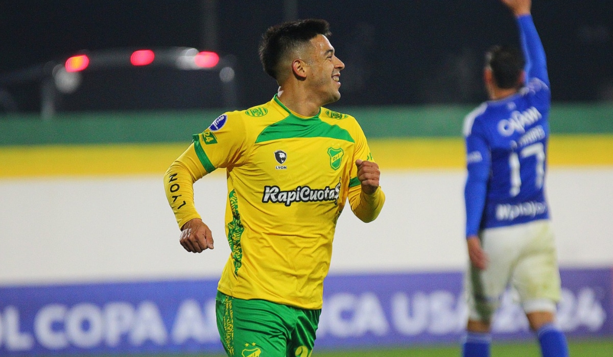 Millonarios vs. Defensa y Justicia se vieron las caras por la Copa Sudamericana | Foto: @ClubDefensayJus