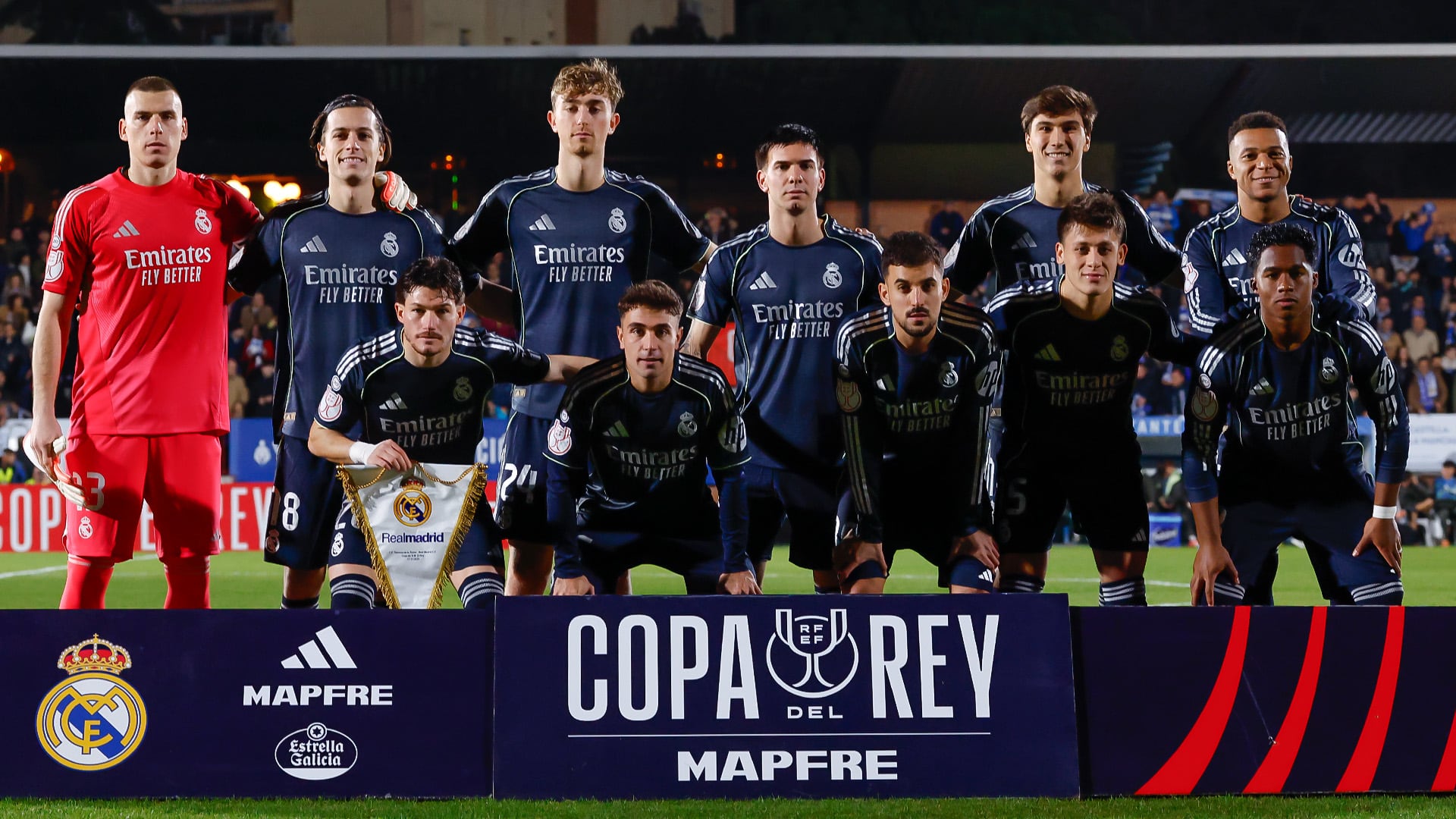 Real Madrid llega a este partido tras superar por 3-2 a Talavera por la Copa del Rey.