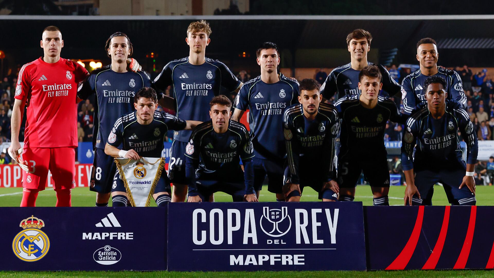 Real Madrid llega a este partido tras superar por 3-2 a Talavera por la Copa del Rey.