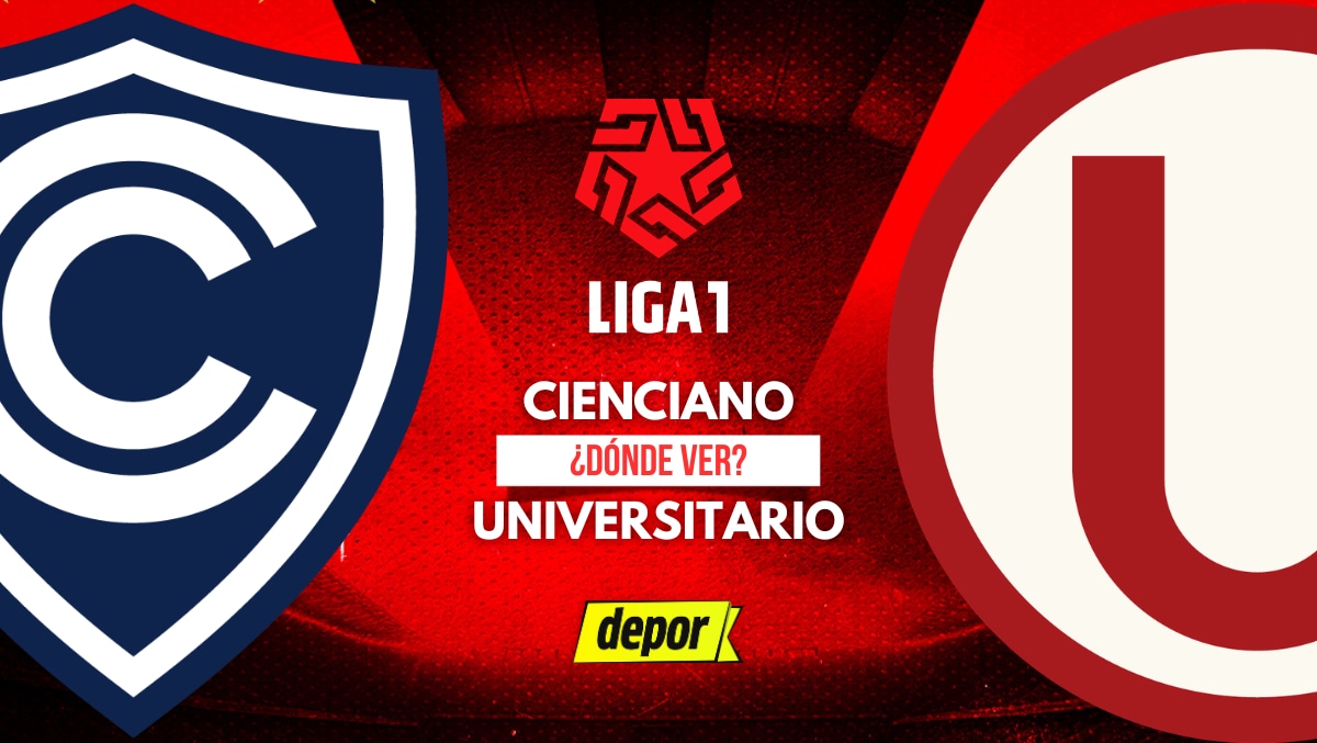 Universitario vs. Cienciano se enfrentan por la fecha 3 del Torneo Clausura 2026, con la transmisión de Liga 1 MAX. (Diseño: Depor)