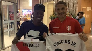 Es su mentor: Vinicius Junior dedicó emotivo mensaje a Paolo Guerrero antes del partido contra Bolivia