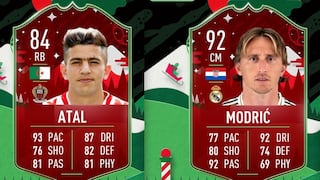 FIFA 20: Youcef Atal y Luca Modric son las nuevas cartas navideñas por FUTmas
