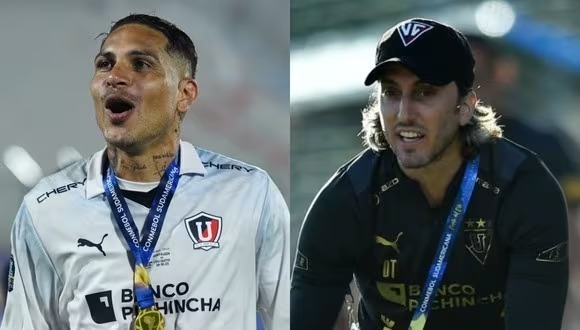 Paolo Guerrero y Luis Zubeldía ganaron juntos la LigaPro y la Copa Sudamericana con LDU. (Foto: Getty Images)