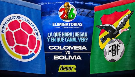 Colombia vs. Bolivia por las Eliminatorias: canal de transmisión de hoy