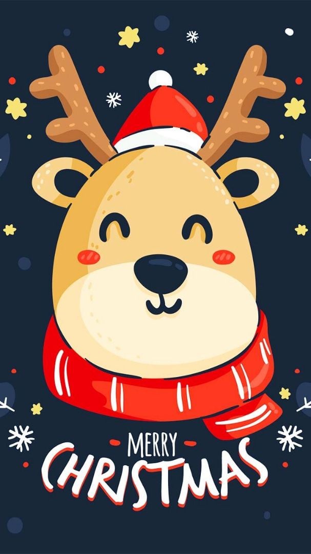 Tarjetas de Navidad para imprimir y compartir este 25 de diciembre (Foto: Pinterest).