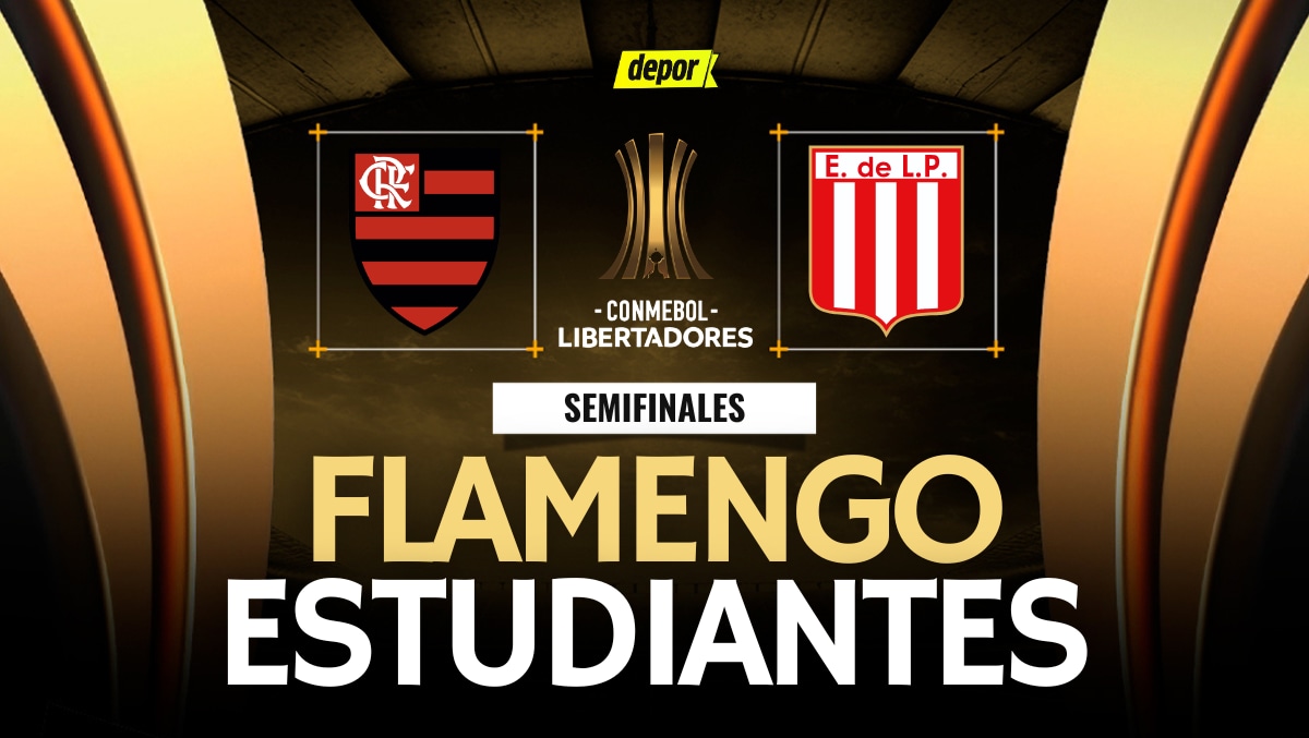 Flamengo vs. Estudiantes se enfrentan por las semifinales (vuelta) de la Copa Libertadores. (Composición: Depor)