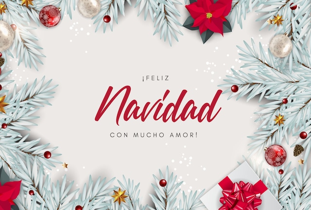 ¡Feliz Navidad con mucho amor! | Crédito: Canva / Composición Depor