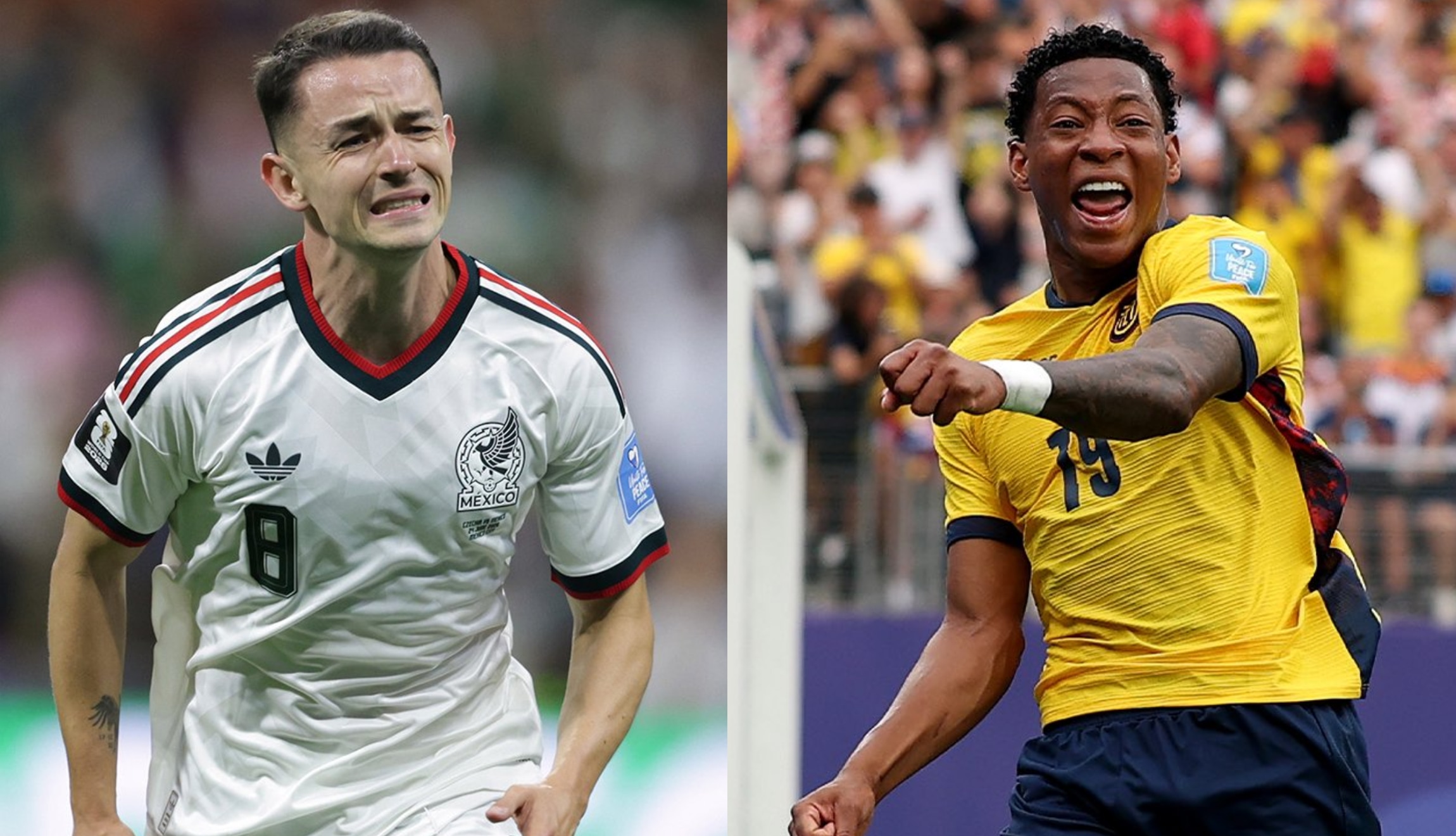 Revisa quién fue el ganador del partido de México vs. Ecuador de este martes 30 de junio, por la ronda de 16avos de final del Mundial de Fútbol 2026. (Foto: Composición Depor / @miseleccionmx / @latri)
