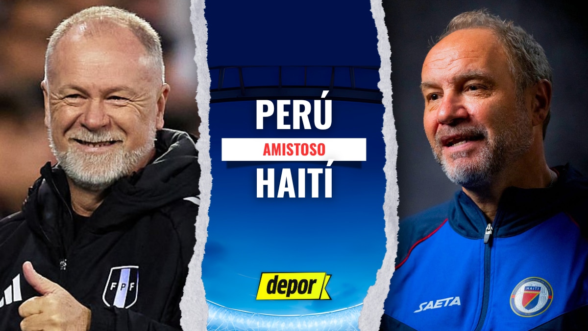 Perú vs. Haití se enfrentan en un amistoso internacional. (Diseño: Depor)