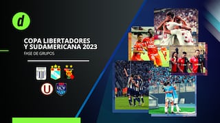 Copa Libertadores y Sudamericana 2023: así quedaron los grupos de los equipos peruanos