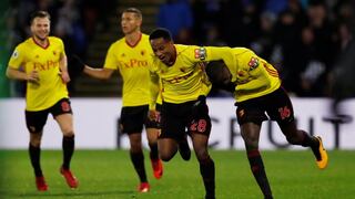 Con André Carrillo, Watford venció 2-1 al Leicester en el Boxing Day por Premier League