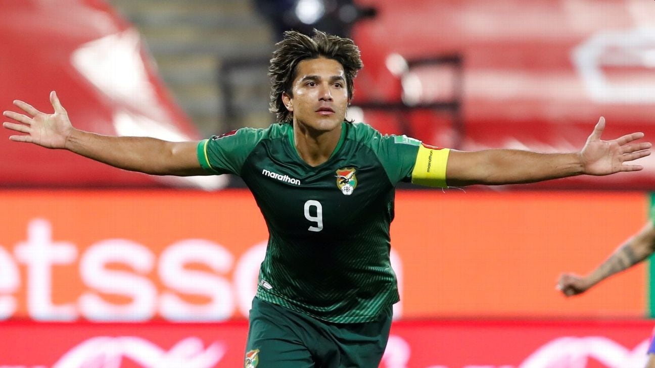 Marcelo Martins Moreno es el máximo goleador de la historia de Bolivia. (Foto: EFE)