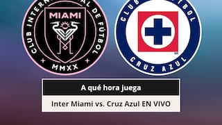 ¿A qué hora empieza Inter Miami vs. Cruz Azul por la final de la Campeones Cup 2026 en Estados Unidos y México?