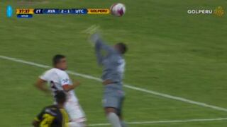 Blooper del arquero de UTC y gol de Víctor Rossel con celebración inusual [VIDEO]