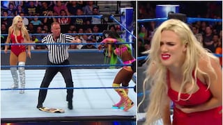 Epic Fail: Lana emboscó a Naomi, pero terminó perdiendo en cuestión de segundos [VIDEO]